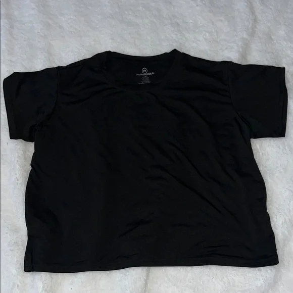 Stylish Short Sleeve Tees for Women - Blue, Purple, Black, Green - Picture 6 of 6